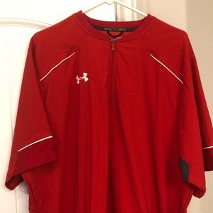 Men’s Under Armour partial zip shirt
